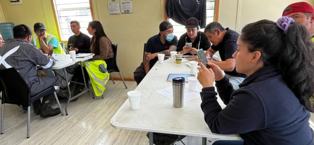 Champiñones Abrantes potencia las buenas prácticas sustentables entre sus colaboradores con apoyo de OTEC Chilealimentos Capacita