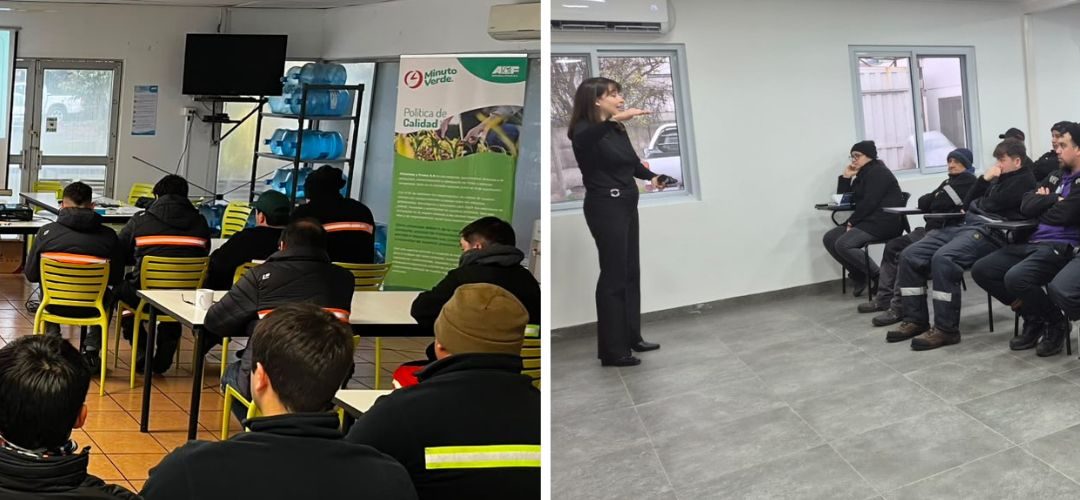 Chilealimentos Capacita OTEC fortalece la inclusión laboral y la sustentabilidad con nuevas capacitaciones para trabajadores de Alifrut y Vitafoods
